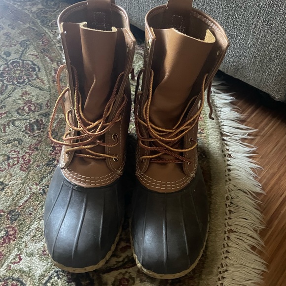 Size 9 LL Bean ankle duck boots - Picture 2 of 9